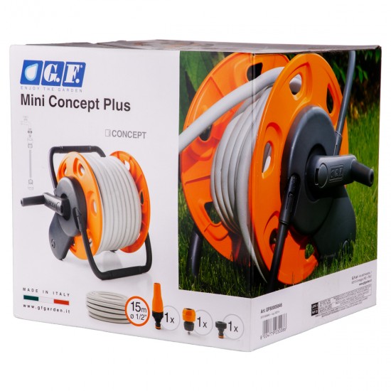 HORTUM MAKARASI 1/2" 15M HORTUMLU MİNİ PLUS SET 